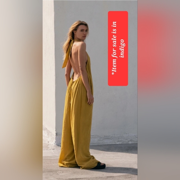 NWT Deep End Jumpsuit Halter Size Large by Free People - Picture 2 of 9